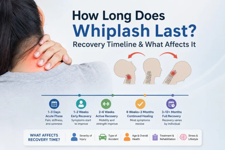 How Long Does Whiplash Last? Recovery Timeline and What Affects It